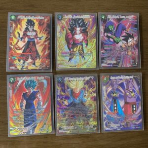 Dragon Ball Super Master Championship 2024 – Finals Exclusive Cards | Gold Stampede Set x6 | Limited Tournament Promo